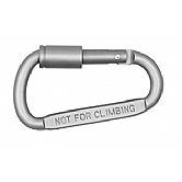 Aluminum Carabiner Keychain D Ring Locking Carabiner Hook Lock